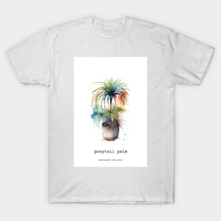 Ponytail Palm, Mexican Plant T-Shirt